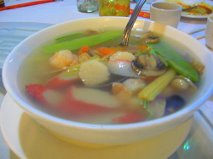 Seafood soup